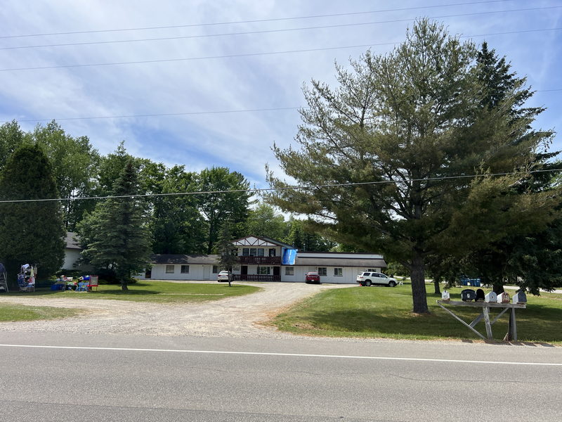 Undetermined Motel (Markey Township Hall) - June 15 2024 Photo (newer photo)